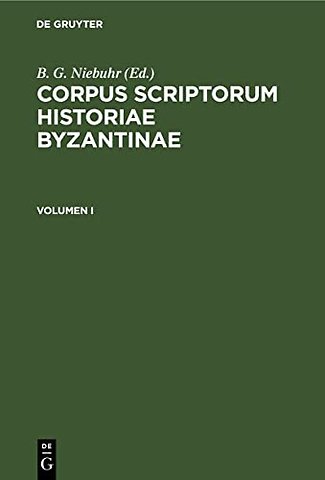 Corpus scriptorum historiae Byzantinae. Chronicon Paschale. Volumen I
