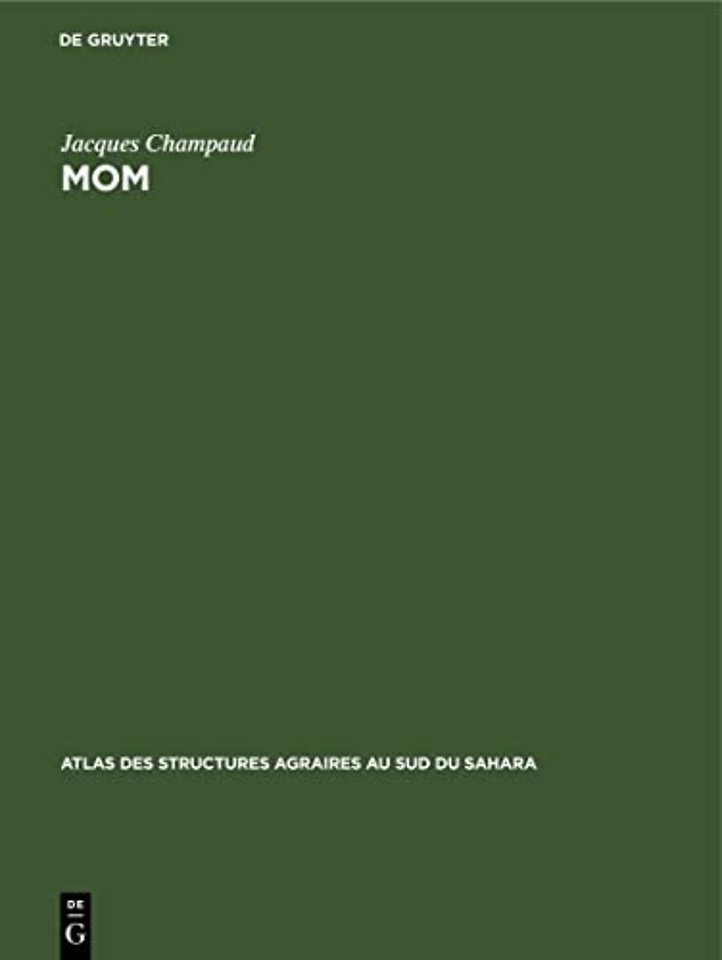 Mom – Terroir bassa (Cameroun)