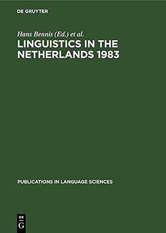 Linguistics in the Netherlands 1983