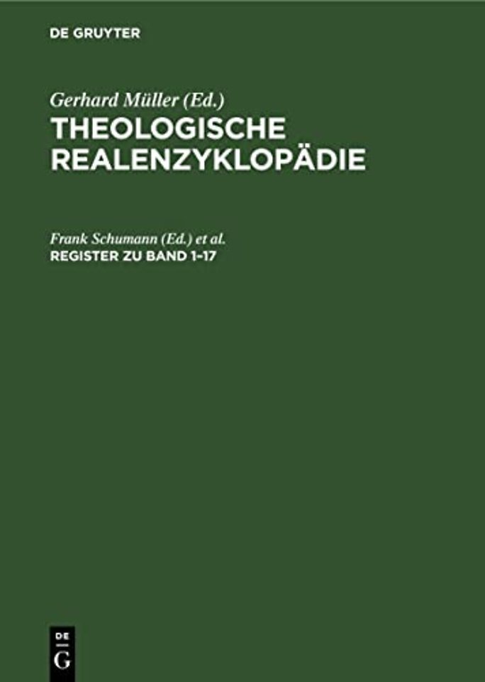 Register zu Band 1–17