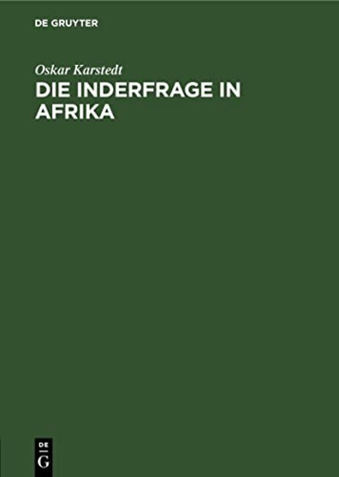 Die Inderfrage in Afrika