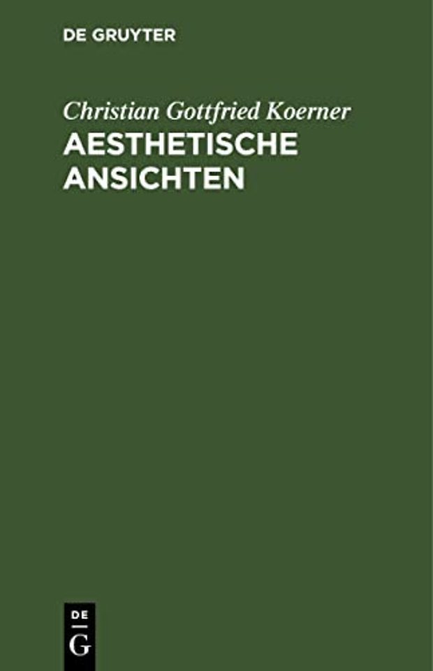 Aesthetische Ansichten
