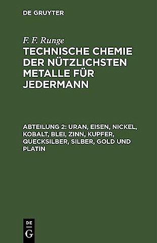 Uran, Eisen, Nickel, Kobalt, Blei, Zinn, Kupfer, Quecksilber, Silber, Gold und Platin