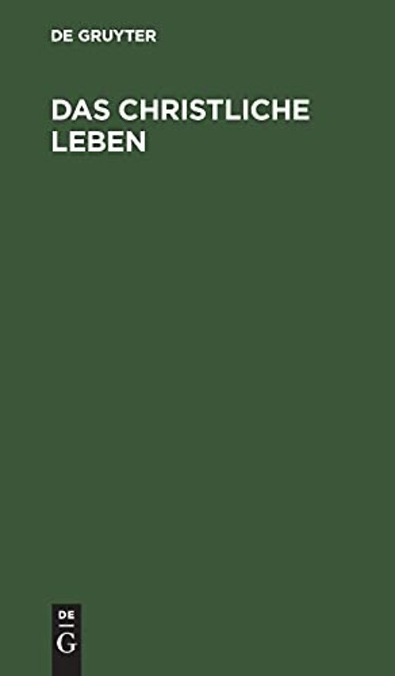 Das christliche Leben – Uebersetzung einer in Paris gehaltenen Predigt. Nebst einer Nachricht über die Waldenser
