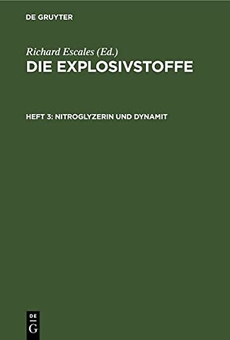 Nitroglyzerin und Dynamit