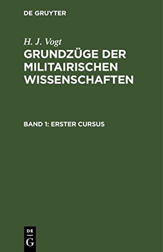 Erster Cursus