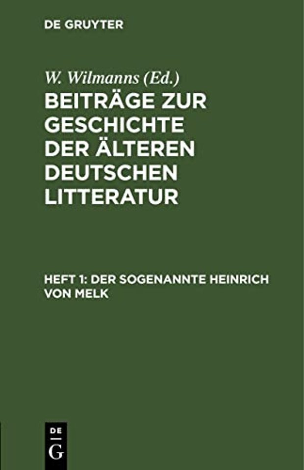 Der sogenannte Heinrich von Melk