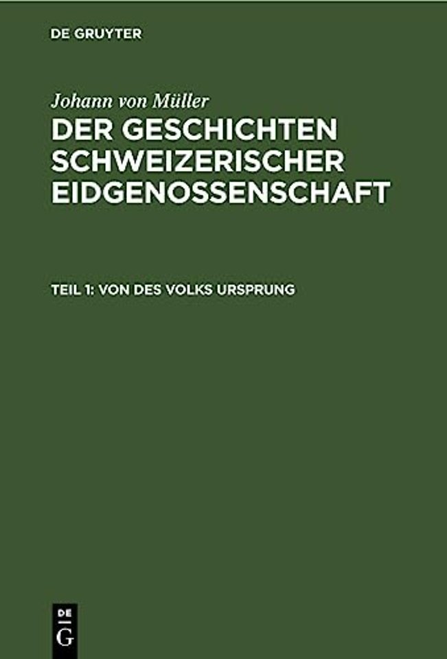 Von des Volks Ursprung