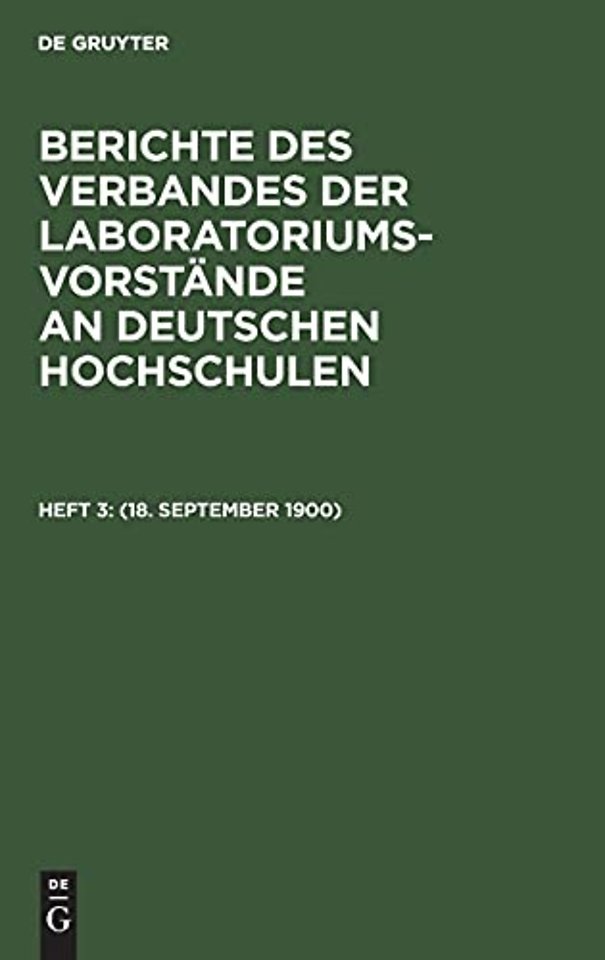 (18. September 1900)