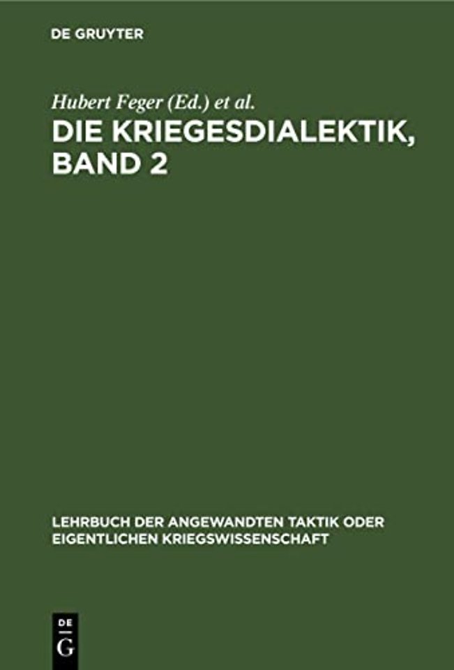 Die Kriegesdialektik