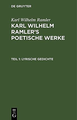 Lyrische Gedichte