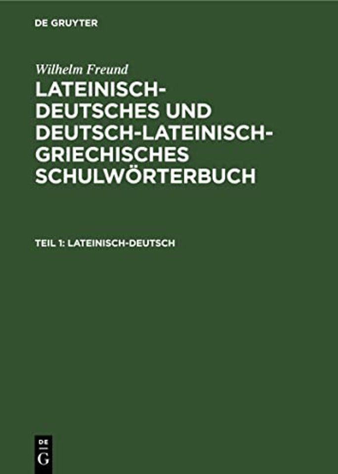 Lateinisch–deutsch