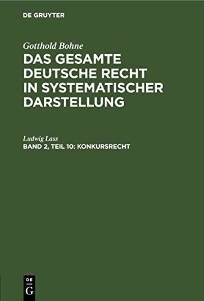 Konkursrecht