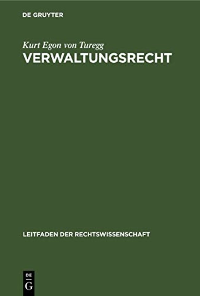 Verwaltungsrecht
