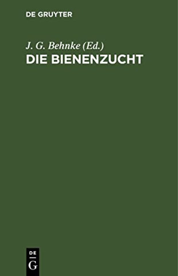 Die Bienenzucht