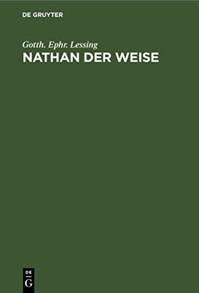 Nathan der Weise
