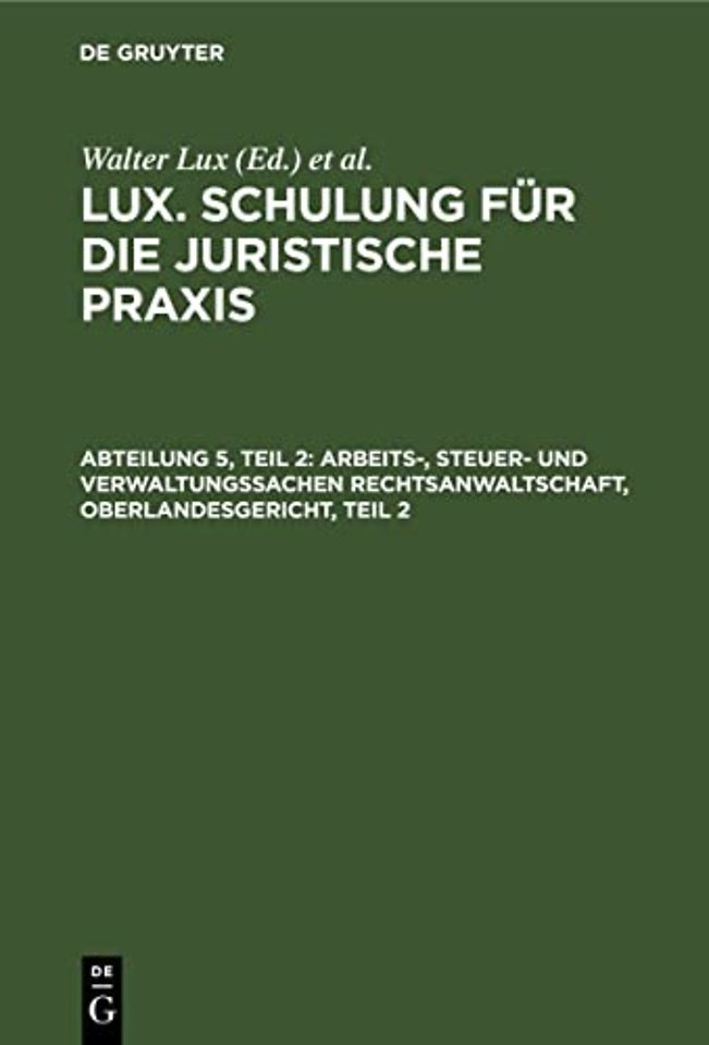 Arbeits–, Steuer– und Verwaltungssachen Rechtsan – Bezirksverwaltungsgericht – Verwaltungsgerichte und Beschutzbehörden