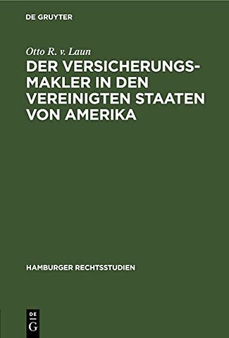 Der Versicherungsmakler in den Vereinigten Staaten von Amerika