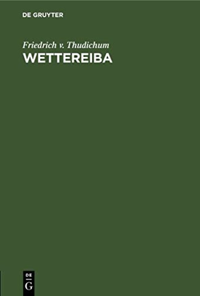 Wettereiba – Eine Gau–Geschichte