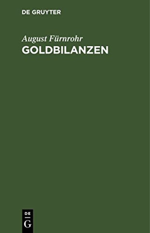 Goldbilanzen