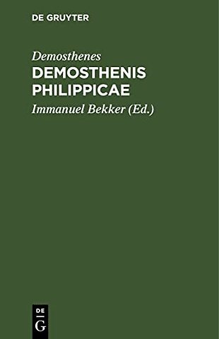 Demosthenis Philippicae