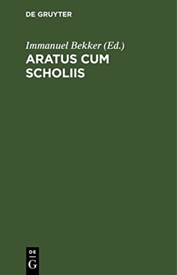Aratus cum scholiis