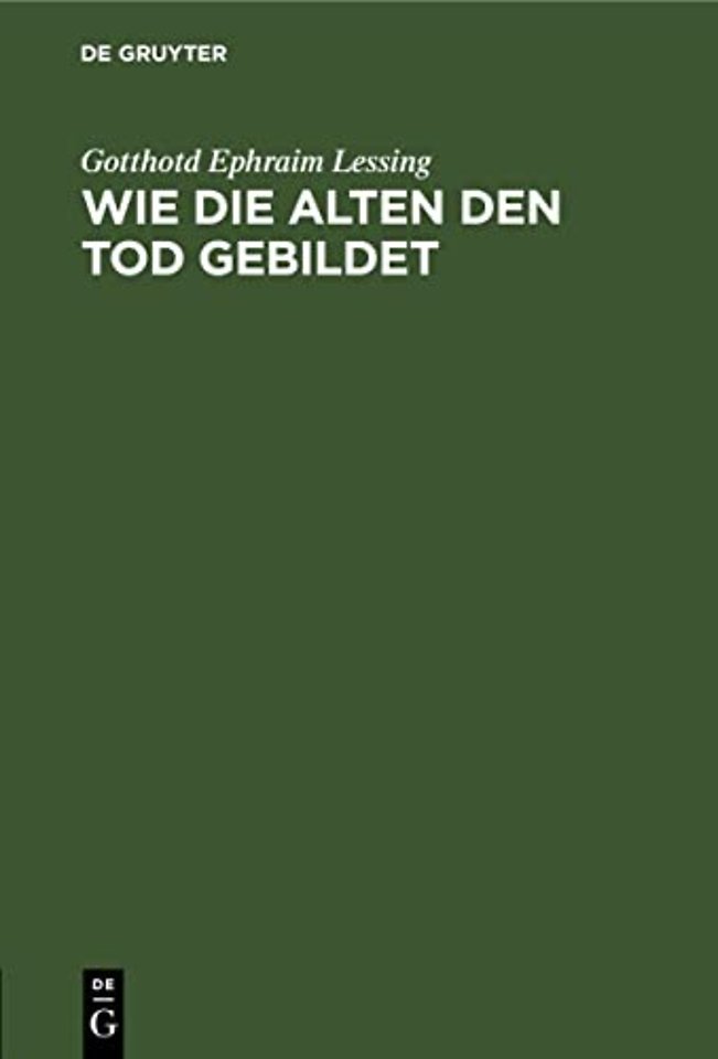 Wie die Alten den Tod gebildet – Eine Untersuchung