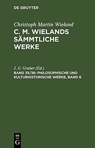Philosophische und kulturhistorische Werke, Band 6