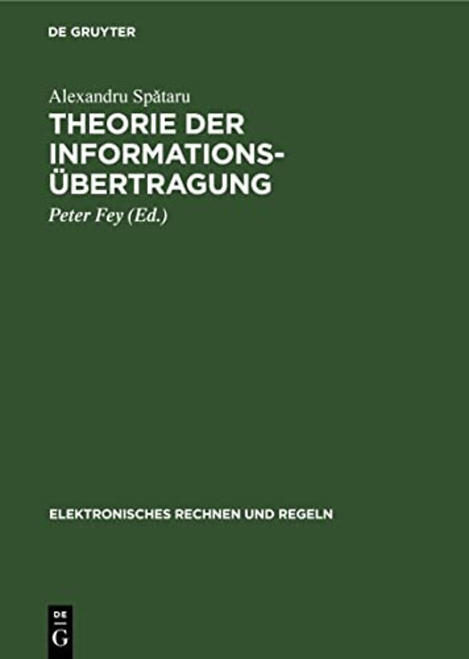 Theorie Der Informationsubertragung
