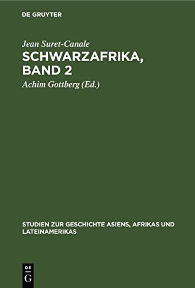 Geschichte West- Und Centralafrikas