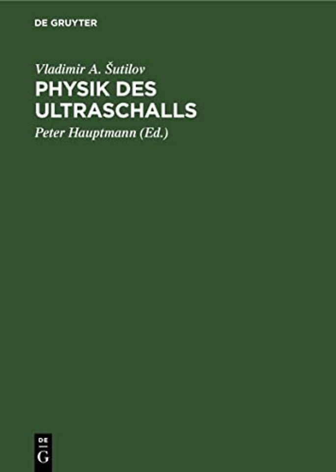 Physik Des Ultraschalls