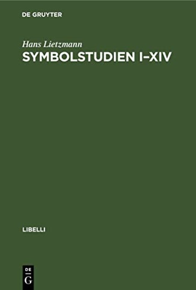 Symbolstudien I–XIV