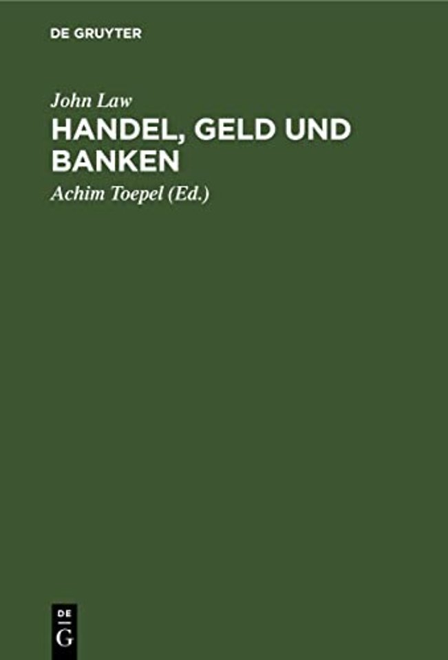 Handel, Geld Und Banken