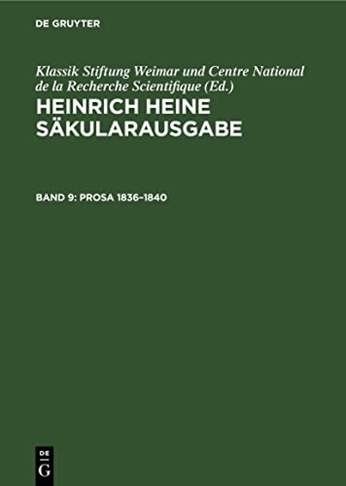 Prosa 1836–1840