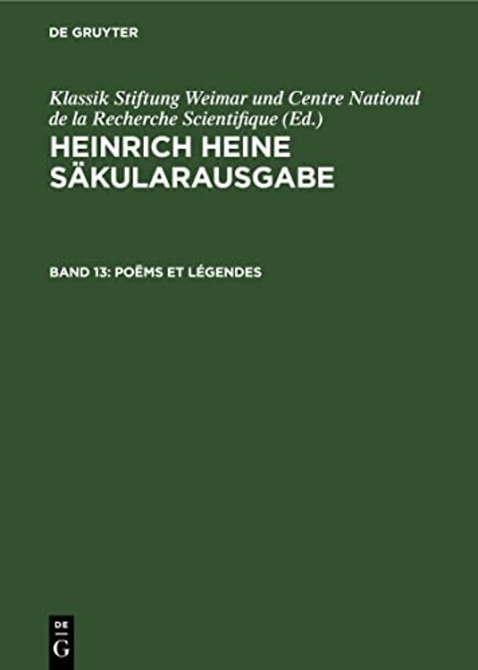 Poëms et Légendes