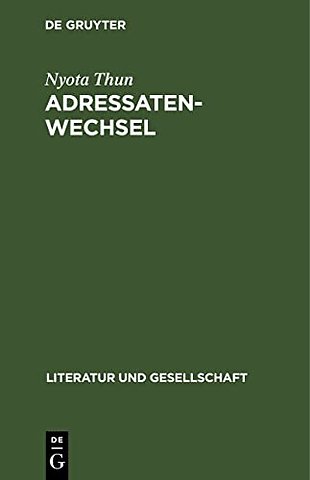Adressatenwechsel – Literarische Kommunikation in Sowjetruβland, (1917–1930)