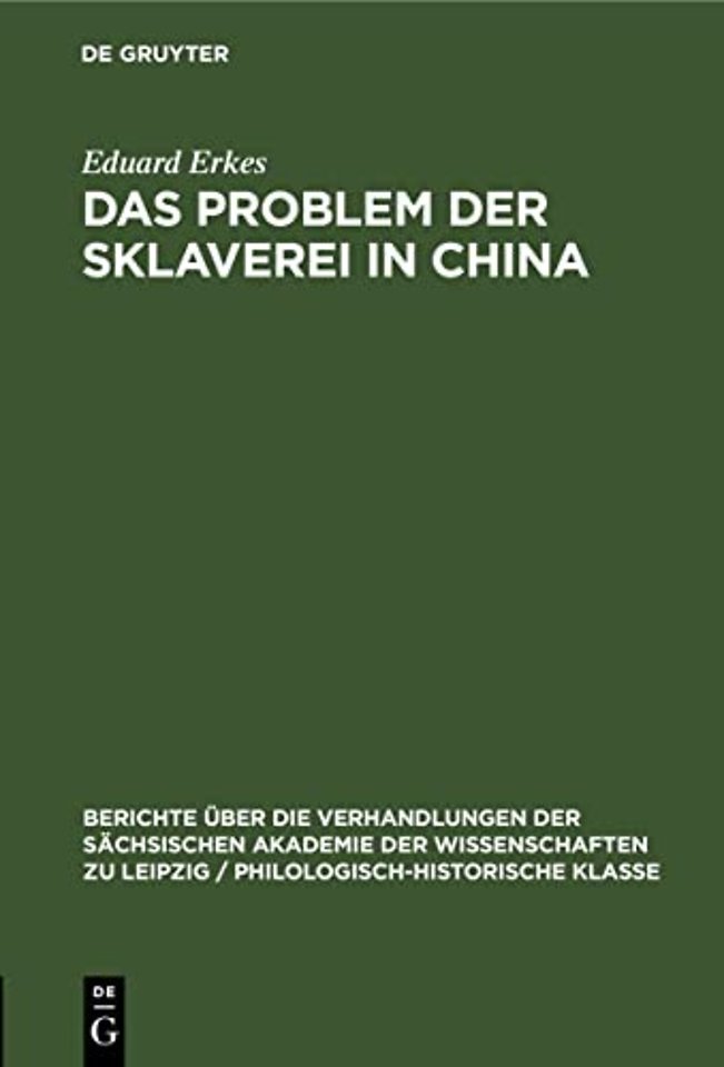 Das Problem Der Sklaverei in China