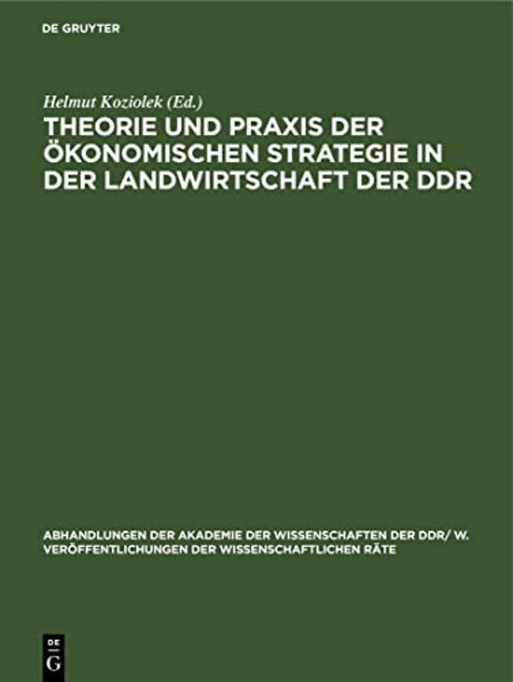 Theorie und Praxis der ökonomischen Strategie in – Gemeinsame Tagung des Wissenschaftlichen Rates für die Wirtschaftswissenschaftliche Forschung bei