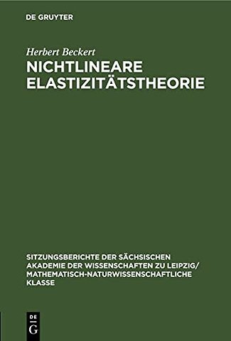Nichtlineare Elastizitätstheorie