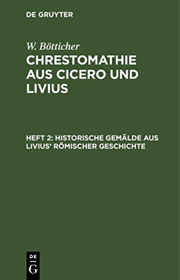 Historische Gemalde Aus Livius' Romischer Geschichte