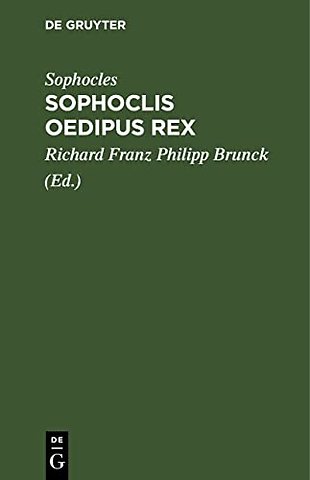 Sophoclis Oedipus Rex