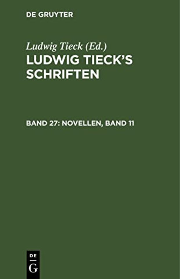 Novellen, Band 11