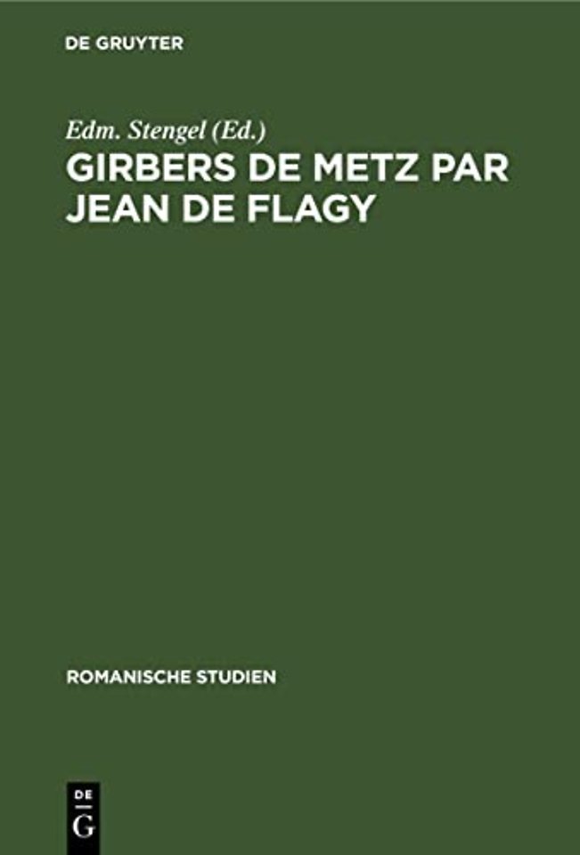 Girbers de Metz par Jean de Flagy