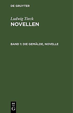 Die Gemalde, Novelle