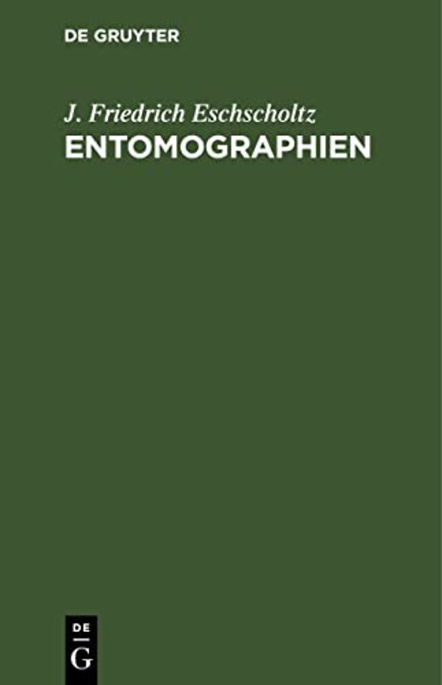 Entomographien – Erste Lieferung