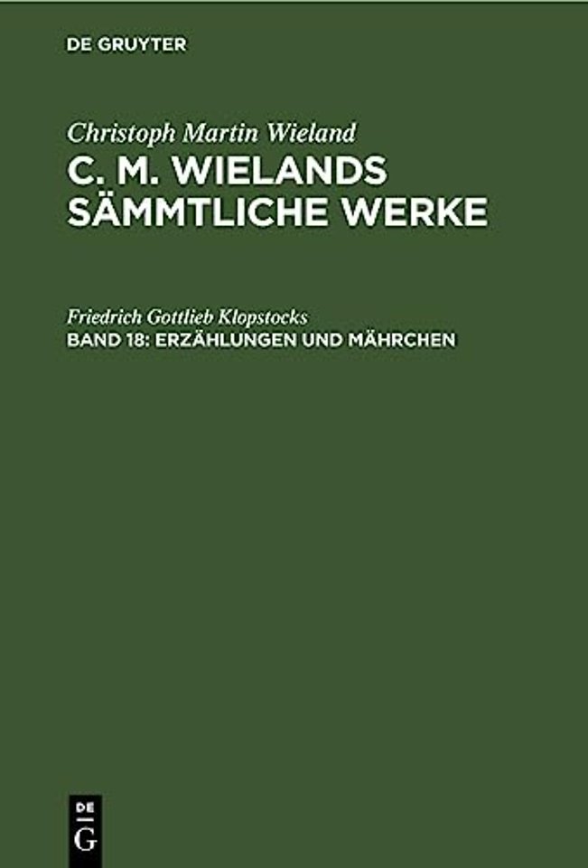 Erzahlungen Und Mahrchen