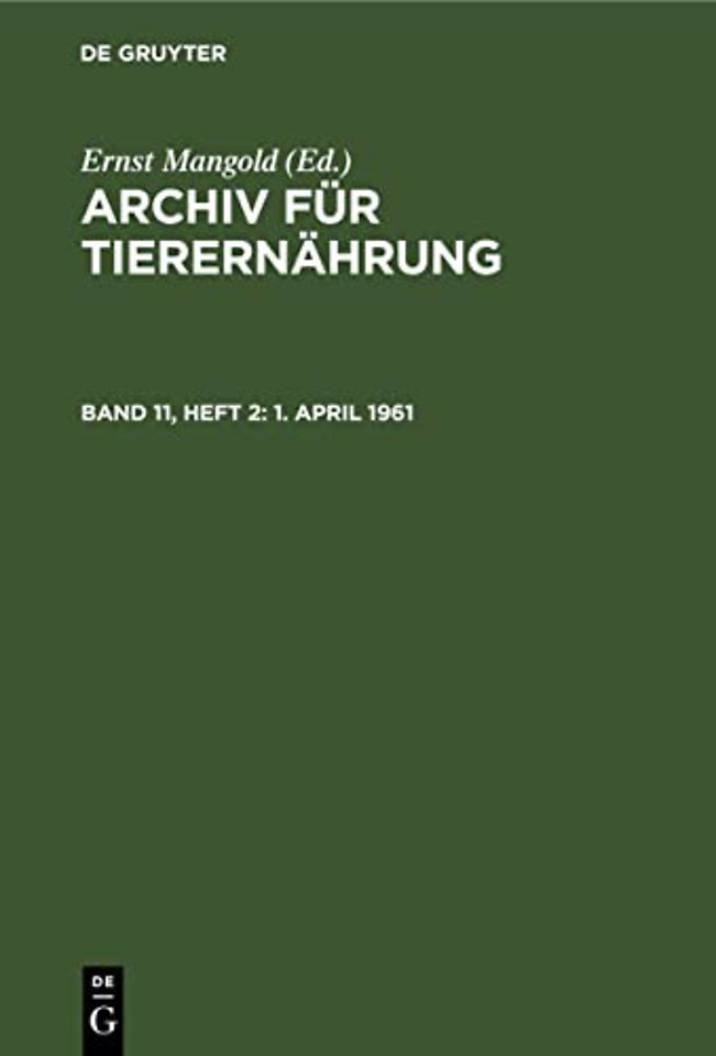 1. April 1961