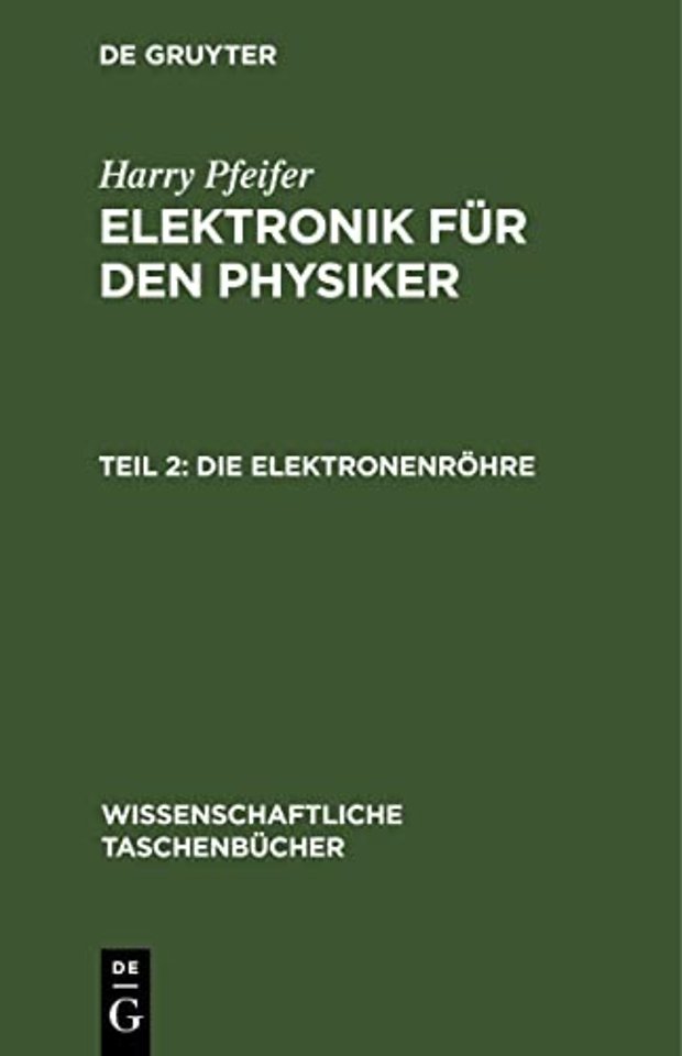 Die Elektronenrohre