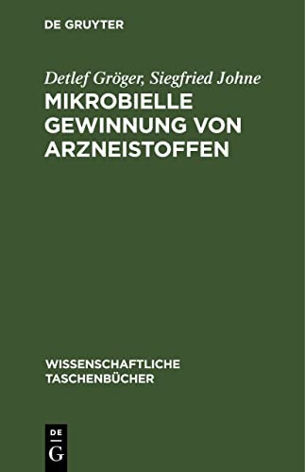 Mikrobielle Gewinnung Von Arzneistoffen