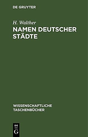 Namen deutscher Städte